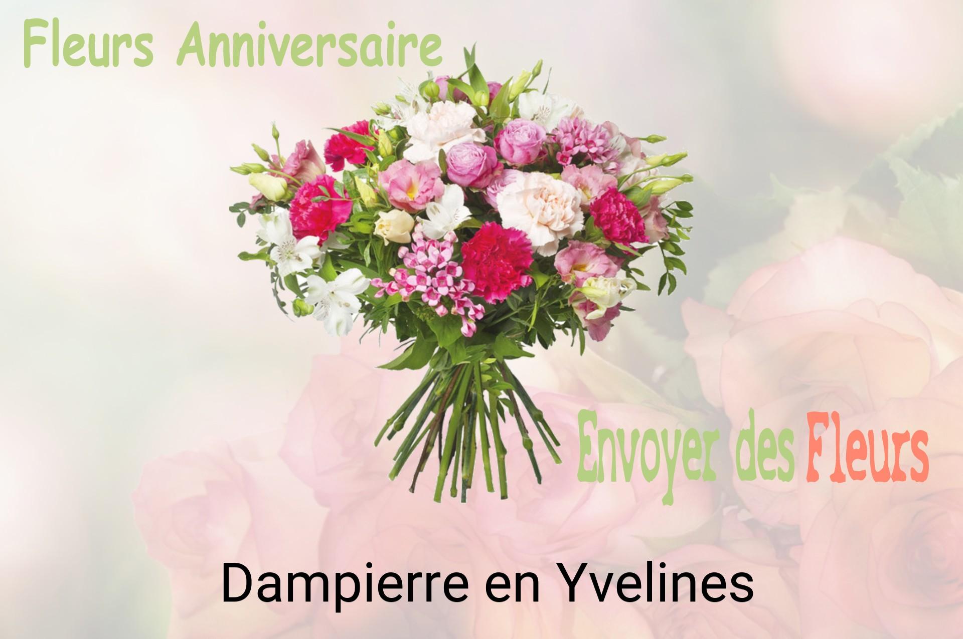 Bouquet de fleurs d’anniversaire livré à Dampierre-en-Yvelines