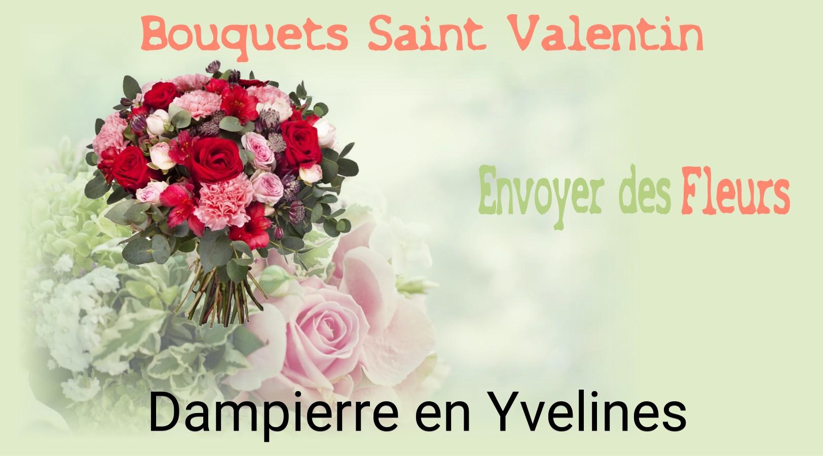 Roses de Saint-Valentin livrées à Dampierre-en-Yvelines